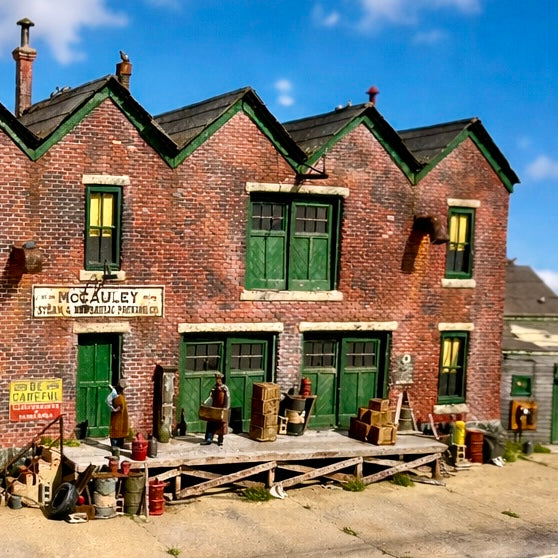 McCauley Steam & Hydraulic Packing Co. - HO Scale Kit