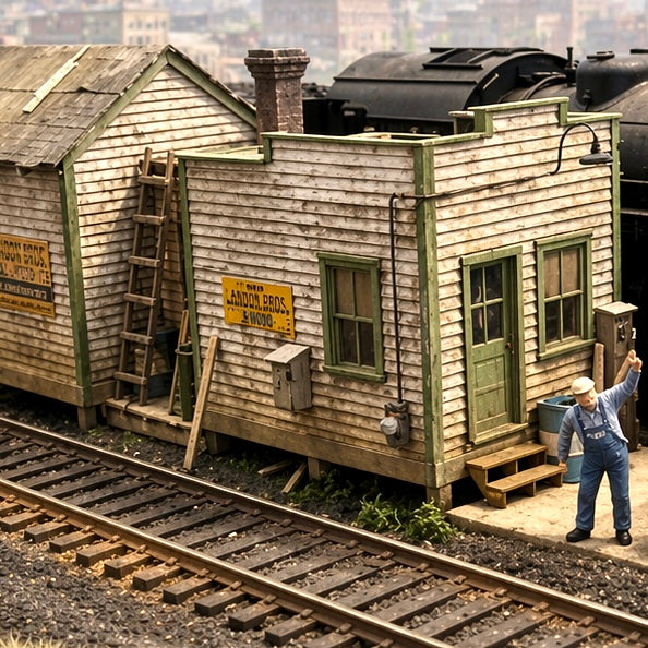 Yard Office Two - HO Scale Kit