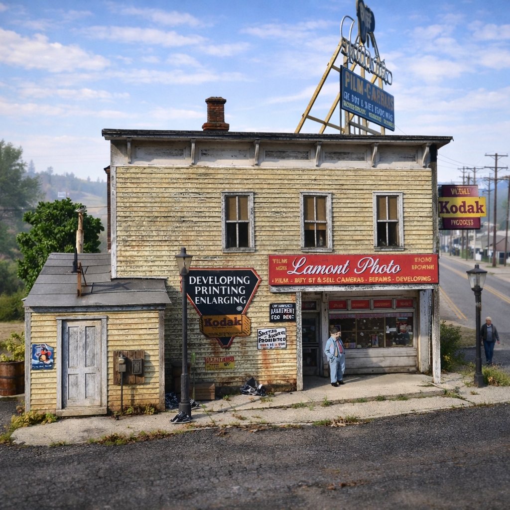 Lamont Photo & Film - HO Scale Kit