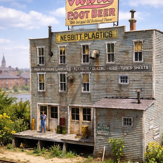 Nesbitt Plastics - HO Scale Background Kit