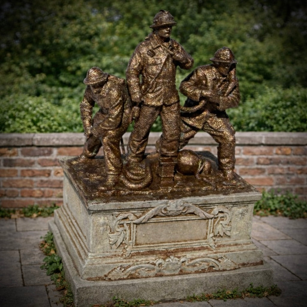 Fireman's Memorial - HO Scale Detail