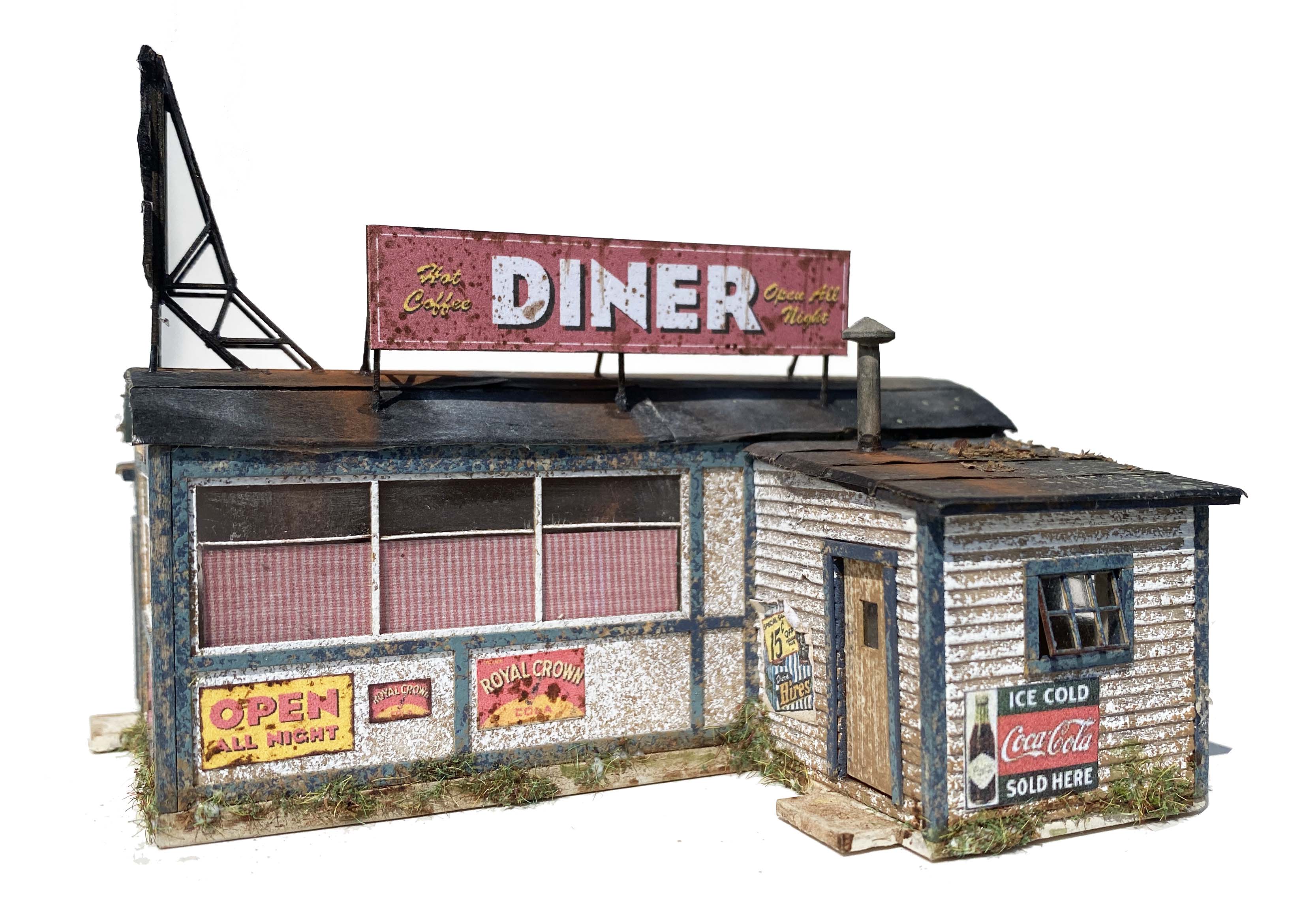 Rout 9 Diner- HO Scale Kit