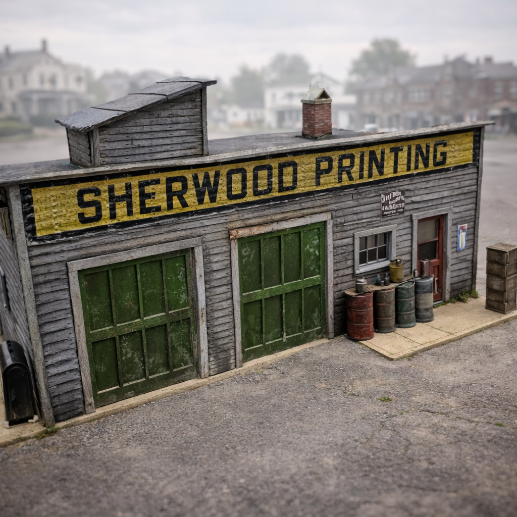 Sherwood Printing- HO Scale Kit