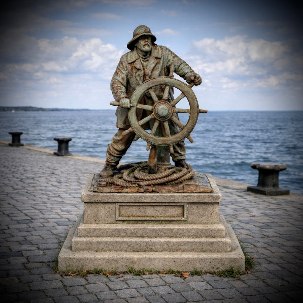 Sea Captain's Memorial - HO Scale Detail