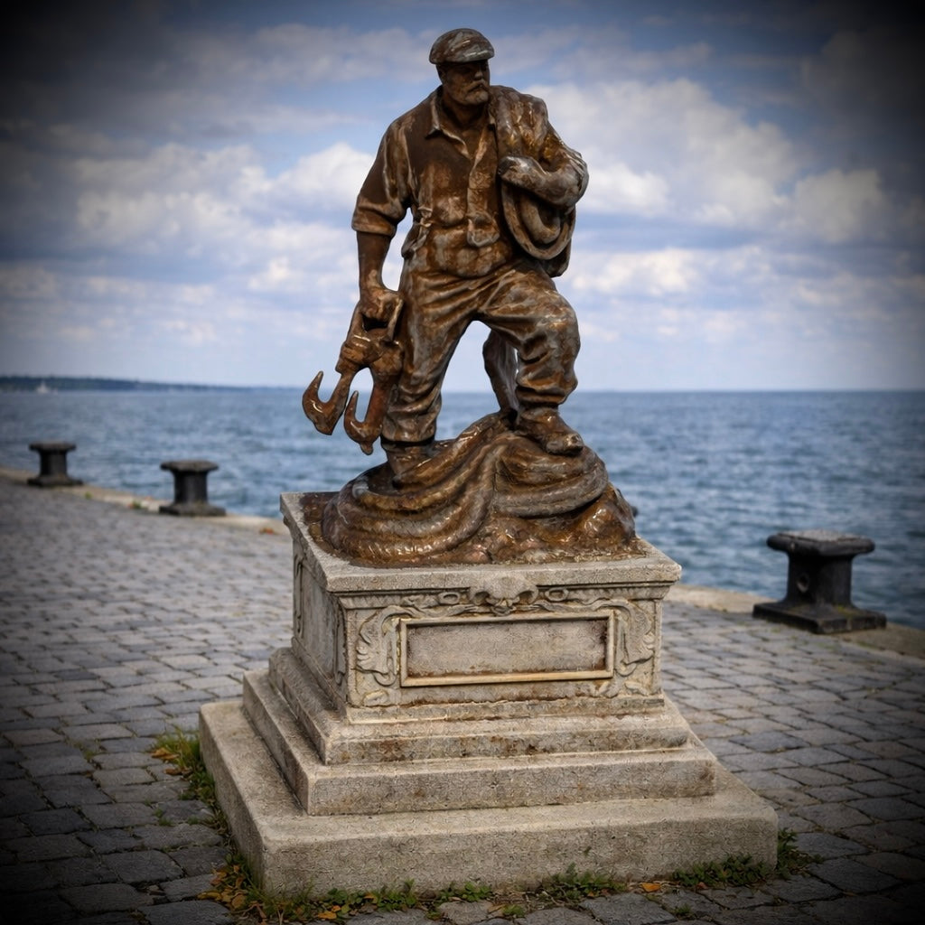 Fisherman's Memorial - HO Scale Detail