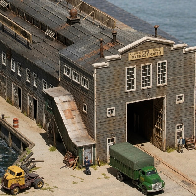 Pier 27 - HO Scale Kit