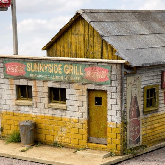 Sunnyside Grill- HO Scale Kit