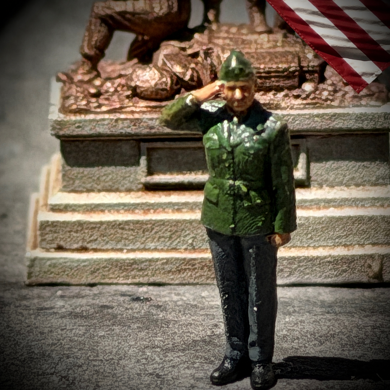 Hero Salute - HO Scale Figure (CHOOSE ONE)