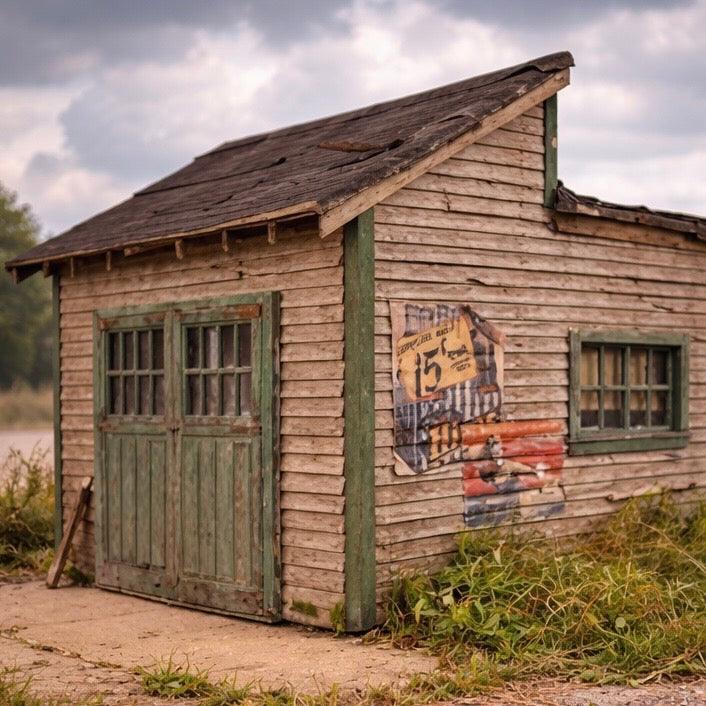 Martin's Garage - HO Scale Kit