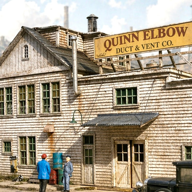 Quinn Duct & Elbow - HO Scale Kit