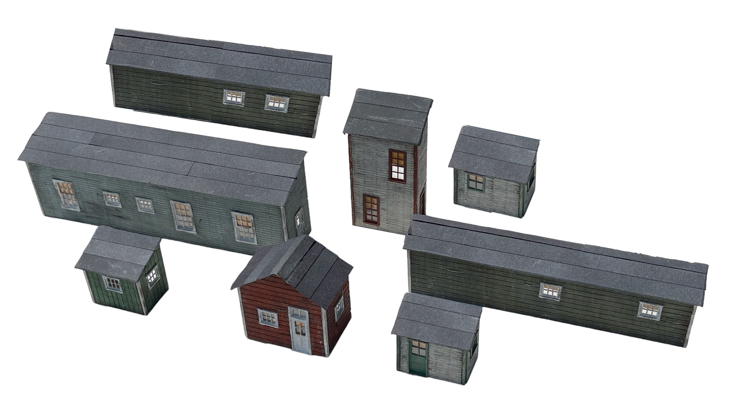 Building Add-Ons Assortment / HO Scale Kit
