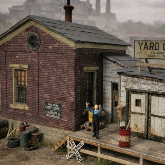 Yard Office Three - HO Scale Kit