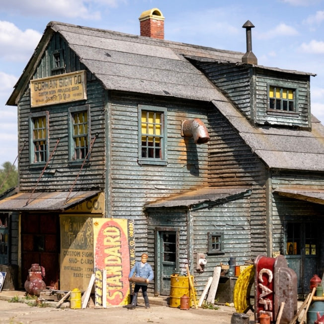 Gorman Sign Co. - HO Scale Kit