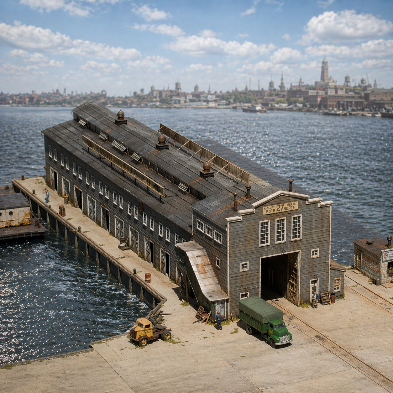 Pier 27 - HO Scale Kit