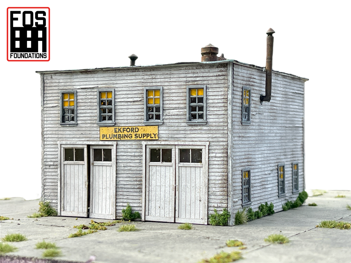 Ekford Plumbing - HO Scale Kit – Fos Scale Models