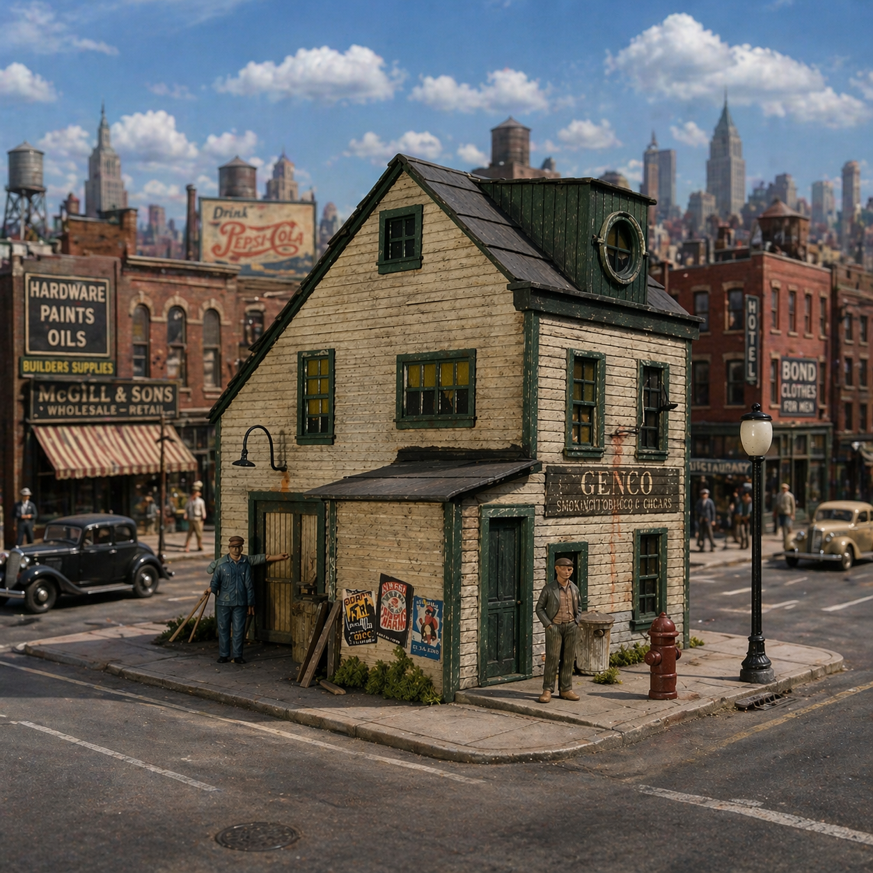 Genco Olive Oil - HO Scale Kit