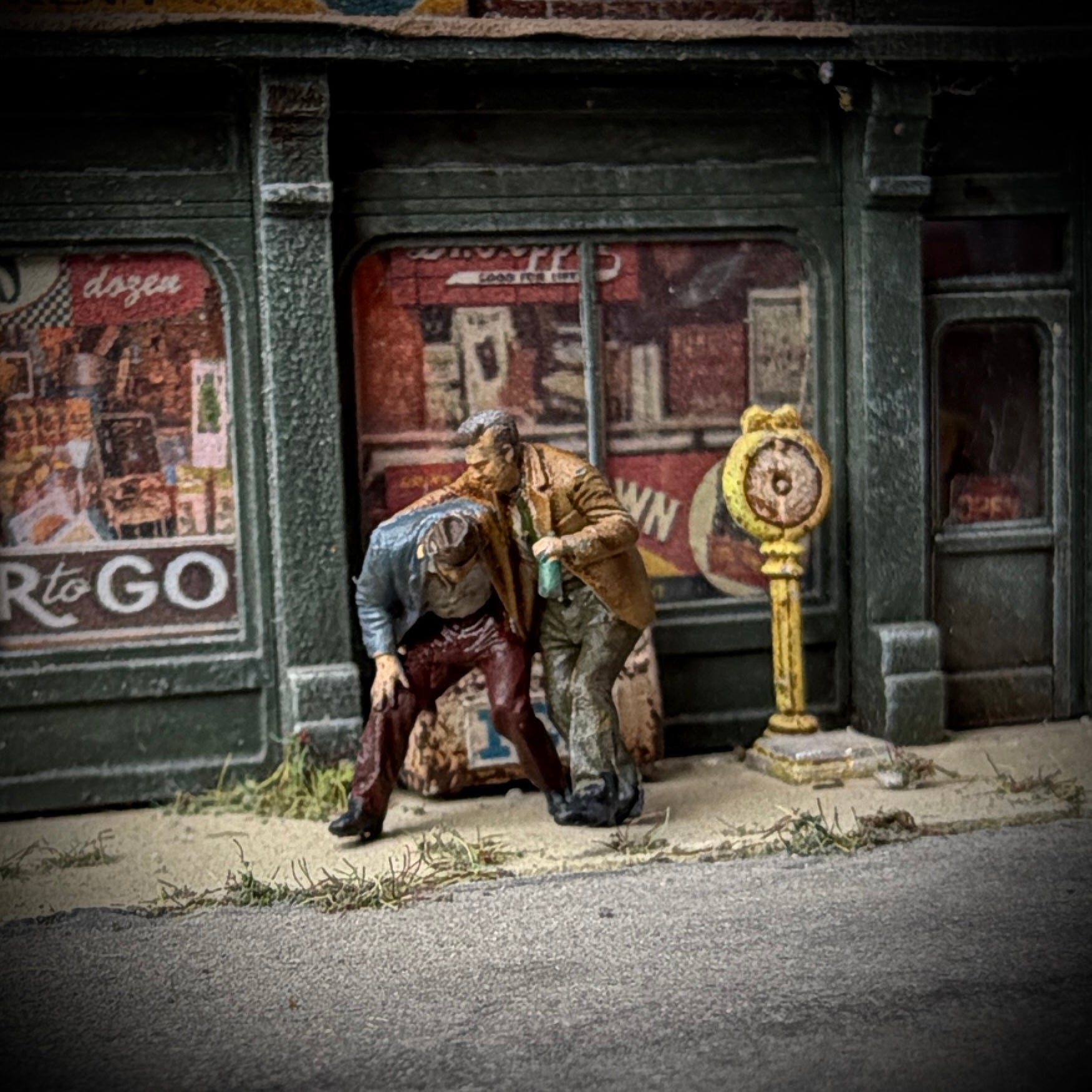 Should've Stopped at One - HO Scale Figure