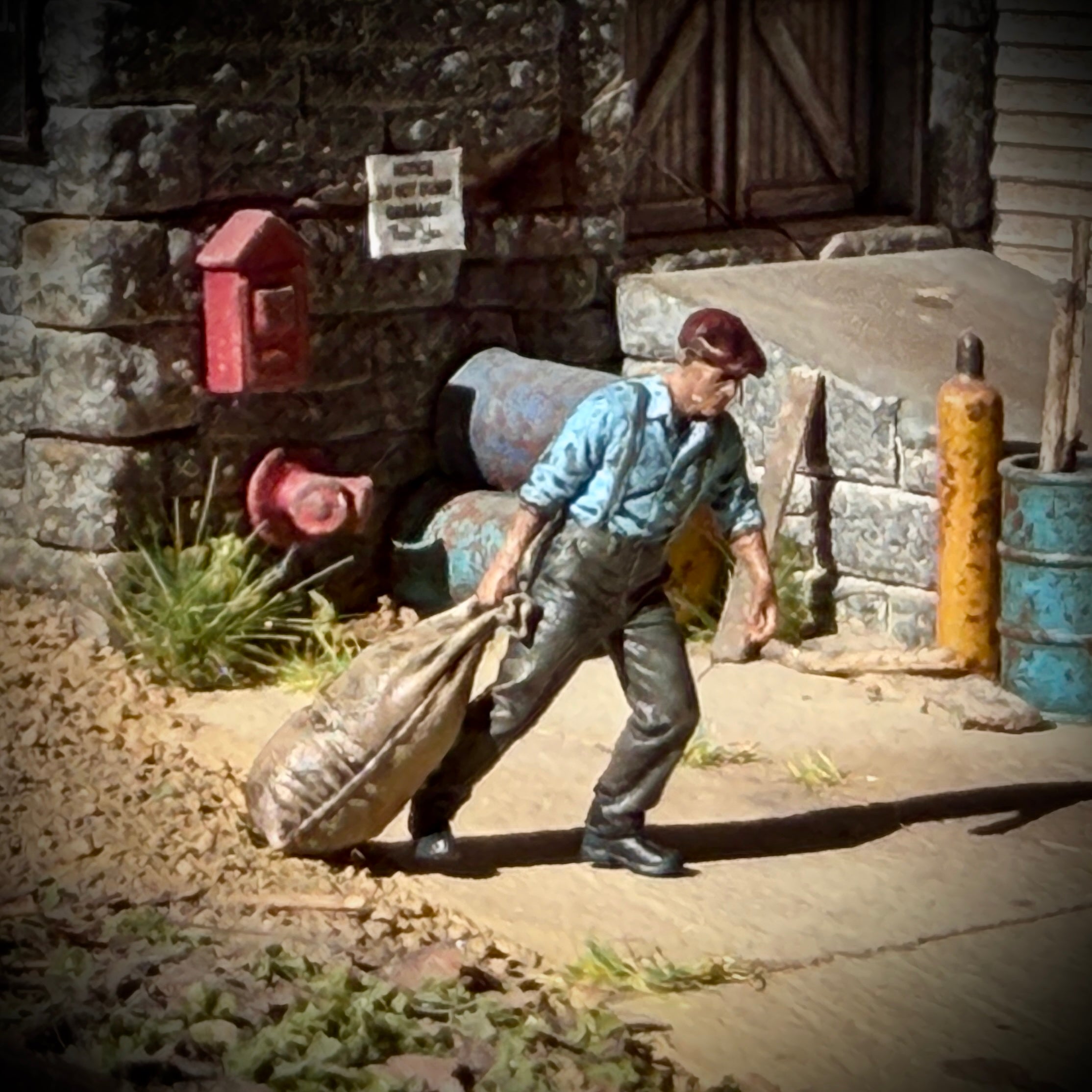 What A Drag - HO Scale Figure