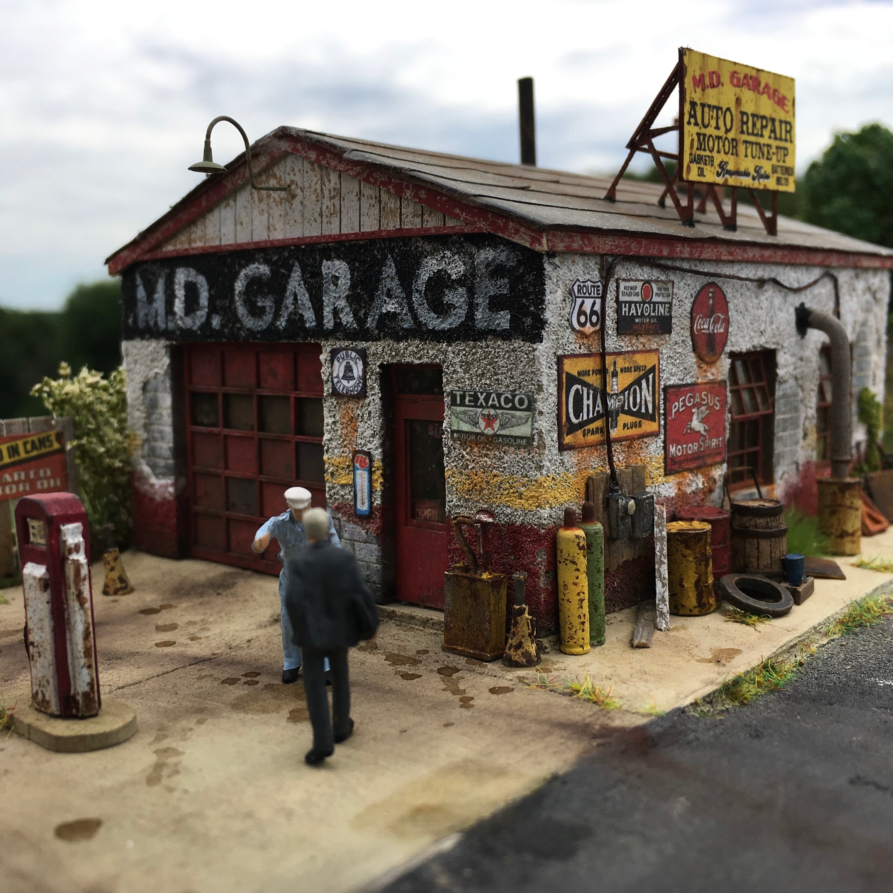 MD Garage - HO Scale Kit