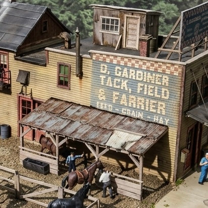 Gardiner's Tack, Field & Farrier - HO Scale Kit