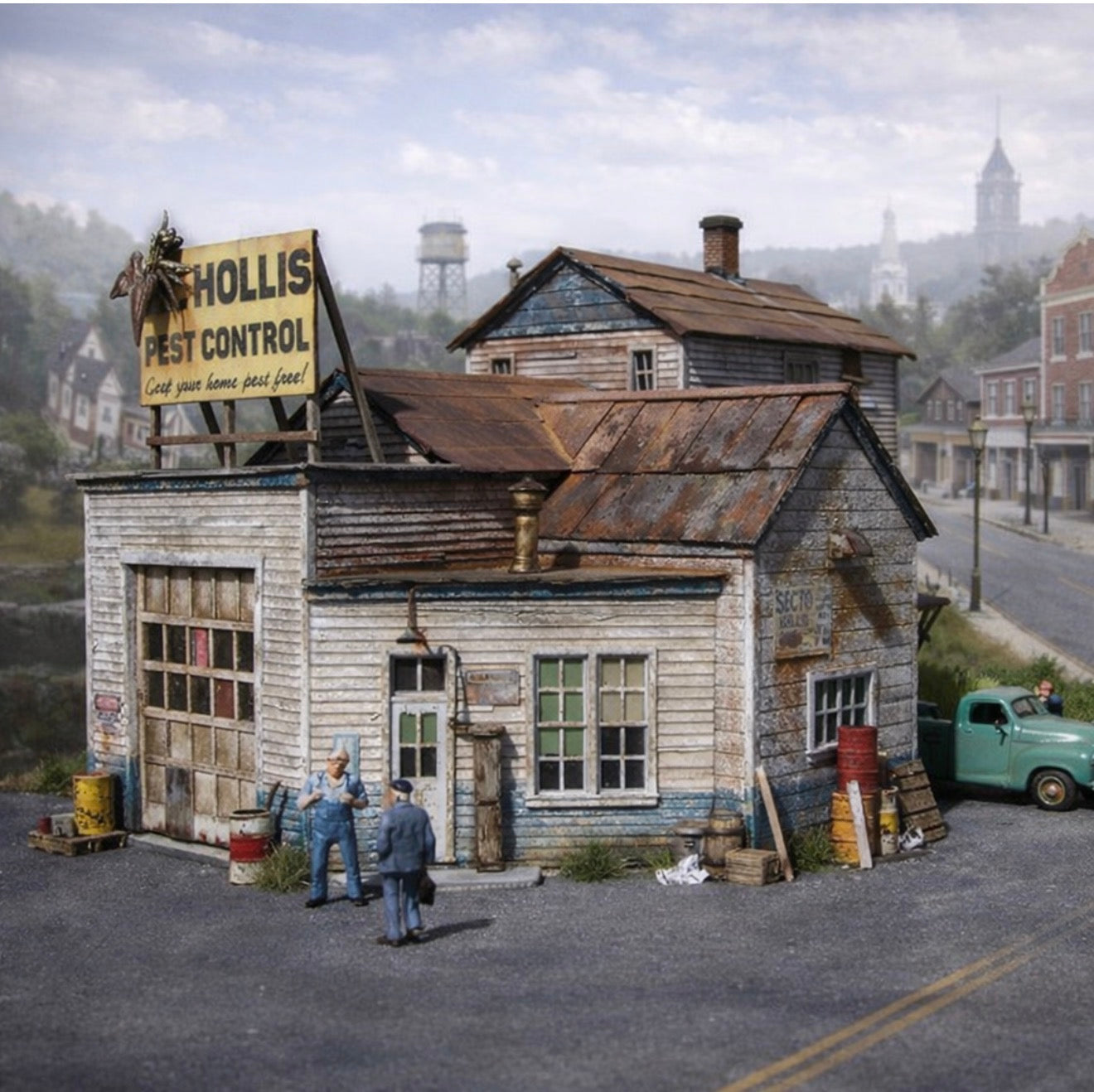 Hollis Pest Control - HO Scale Kit