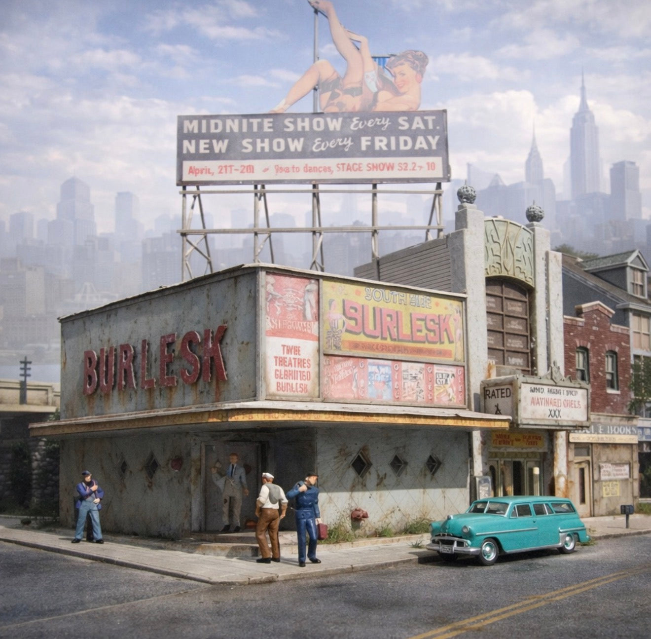 Red Light District - HO Scale Kit