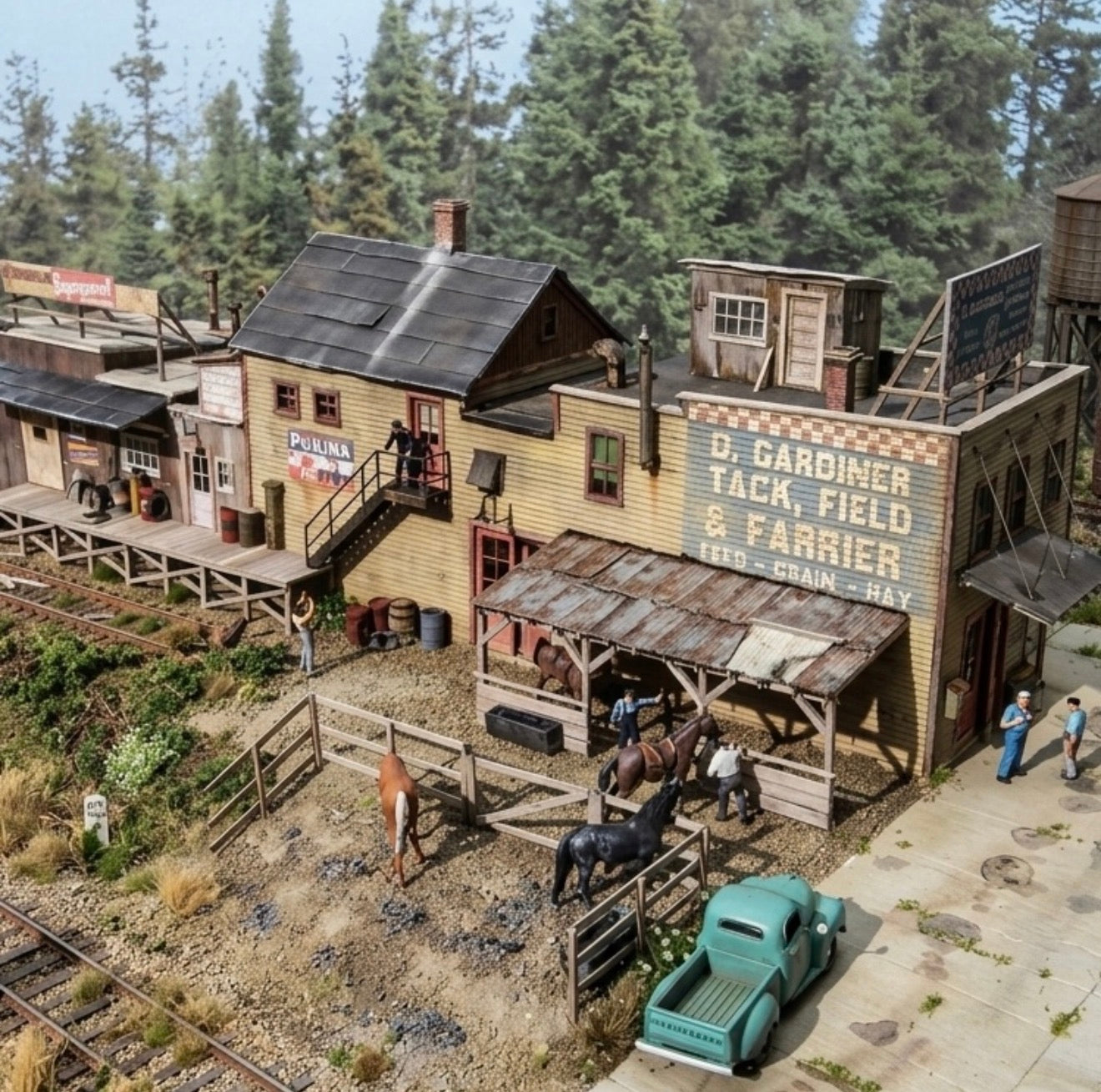 Gardiner's Tack, Field & Farrier - HO Scale Kit