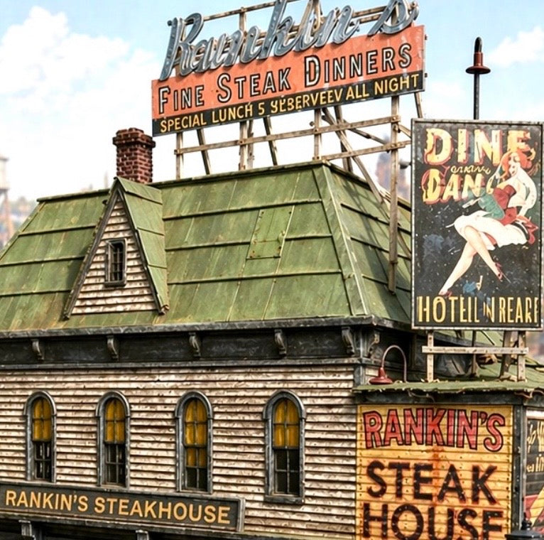 Rankin's Steakhouse - HO Scale Kit