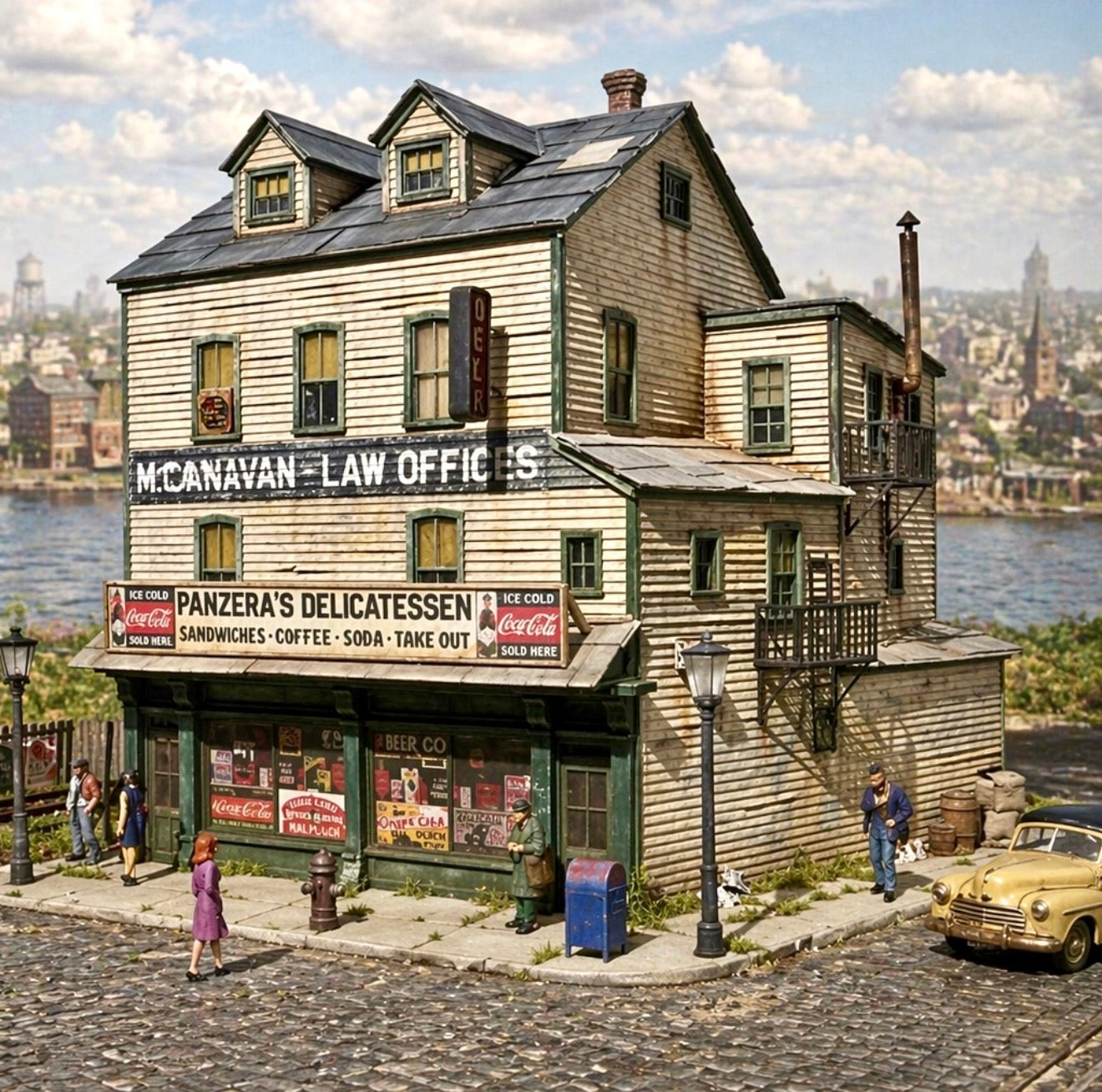 Panzera's Deli - HO Scale Kit