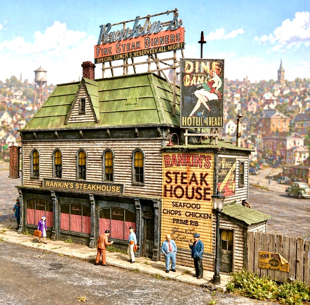 Rankin's Steakhouse - HO Scale Kit