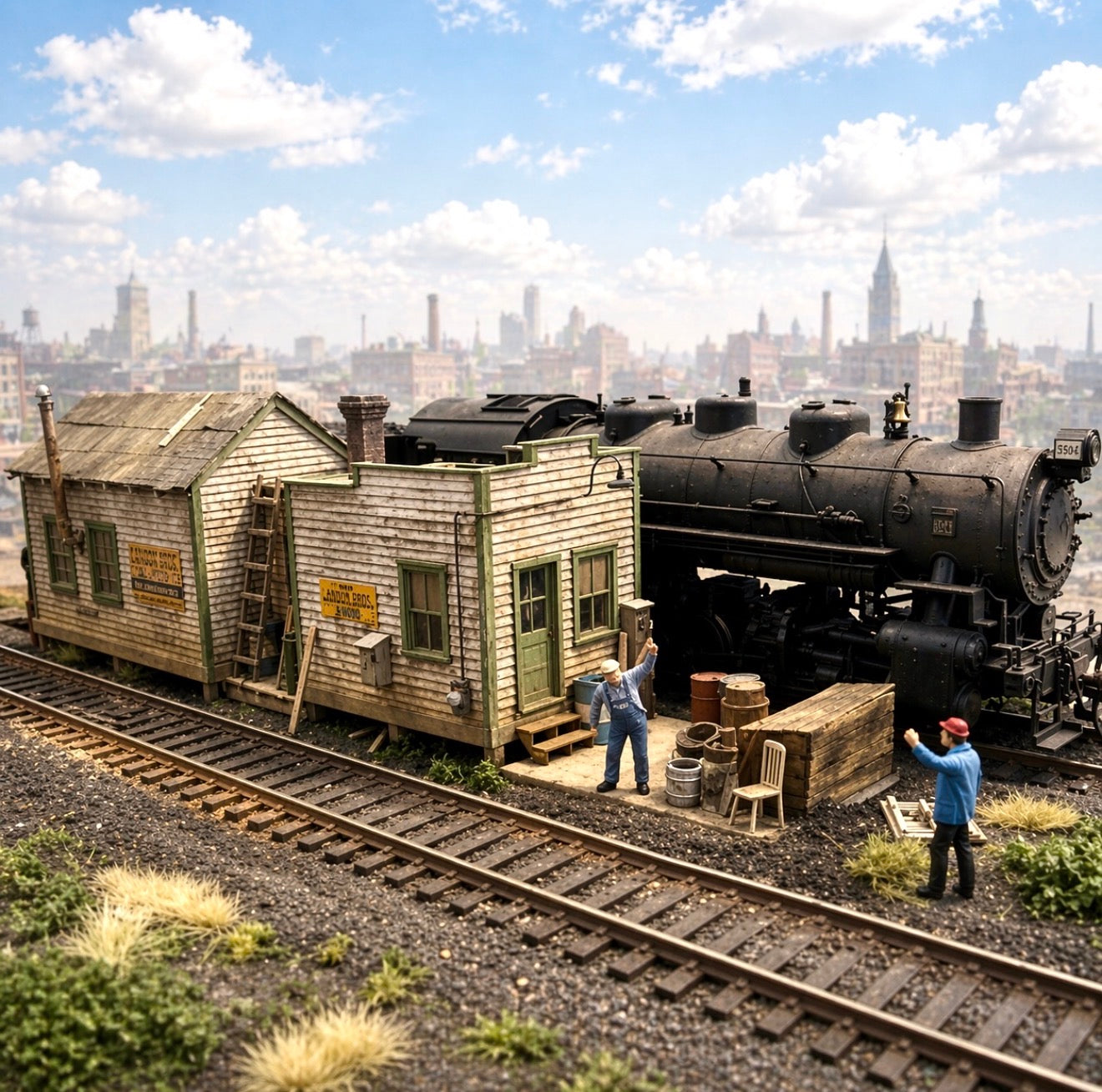 Yard Office Two - HO Scale Kit