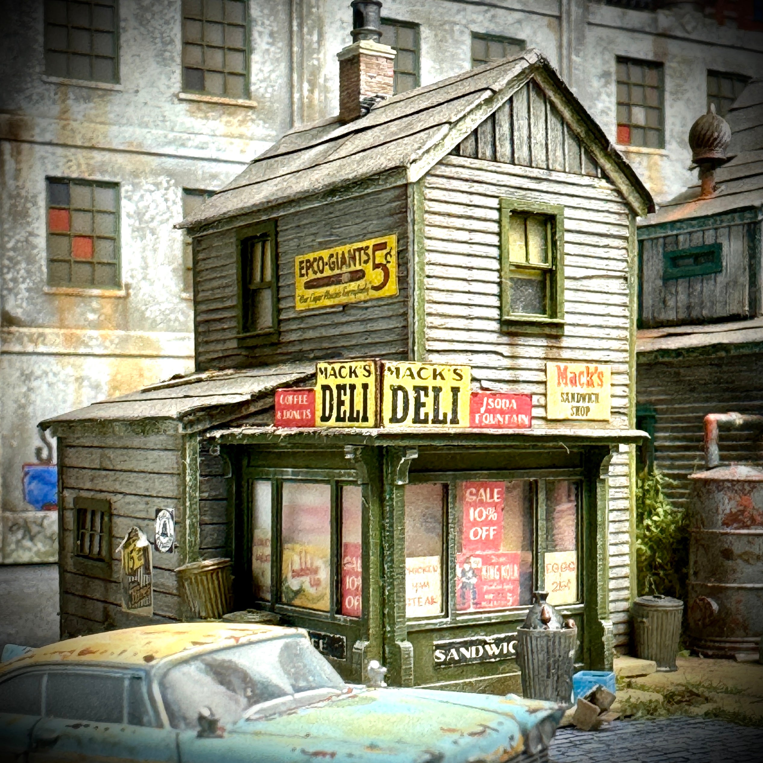 Mack's Deli- HO Scale Kit