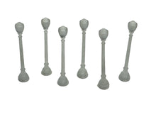 Load image into Gallery viewer, Classic Street Lamp Post  (6pcs) - Resin Detail Part HO Scale