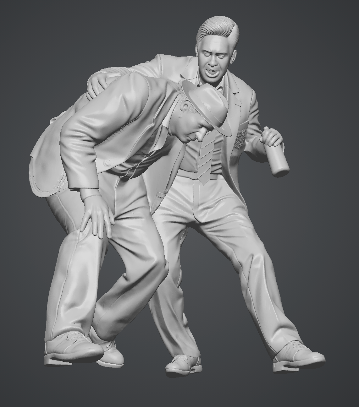 Should've Stopped at One - HO Scale Figure