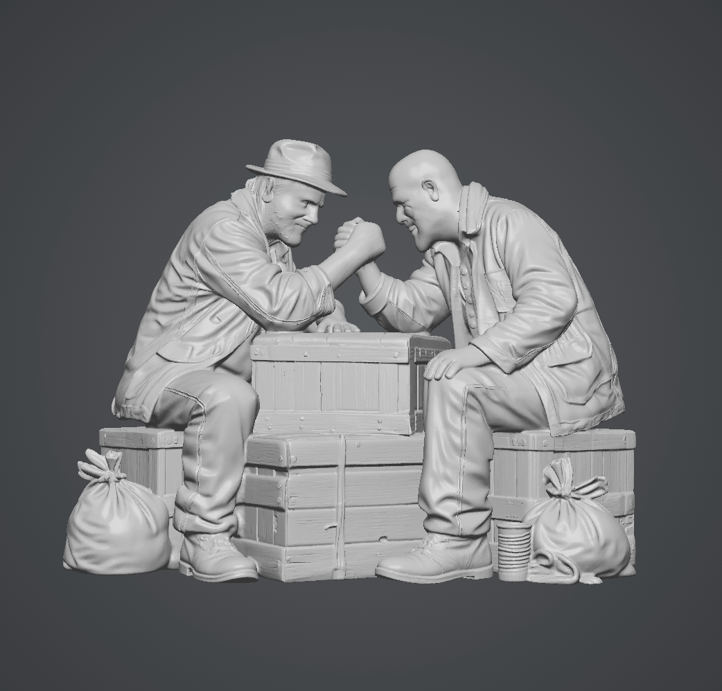 Feats of Strength- HO Scale Figure