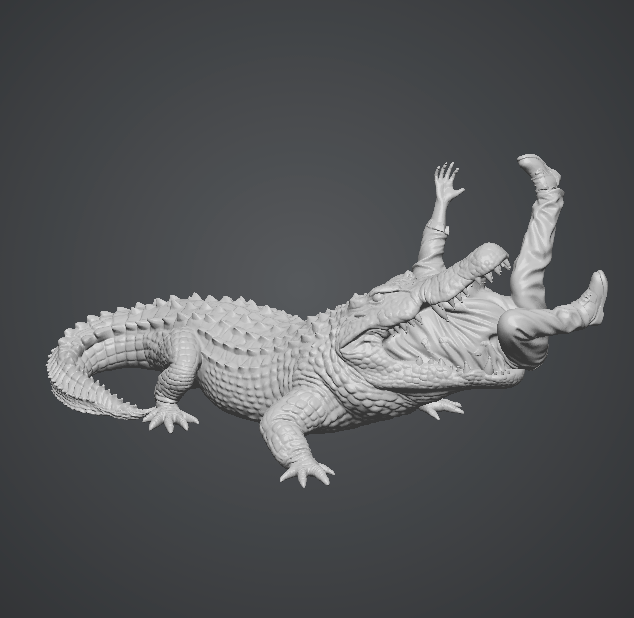 Bad Day at the River - HO Scale Figure