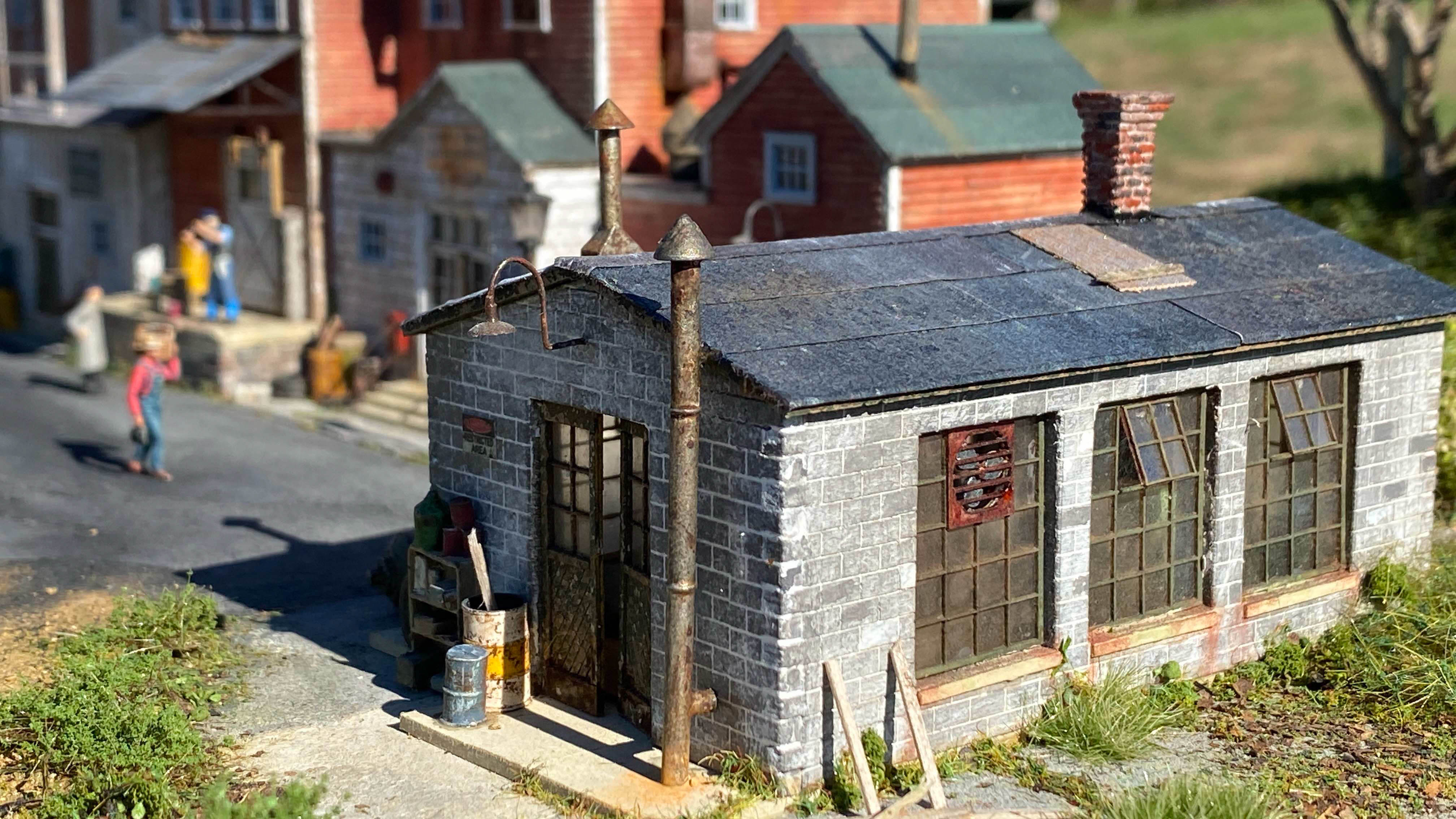Tall Smoke Jack - Metal Detail Part HO Scale