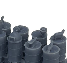 Load image into Gallery viewer, Oil Drums-8 Ways - Resin Detail Part HO Scale