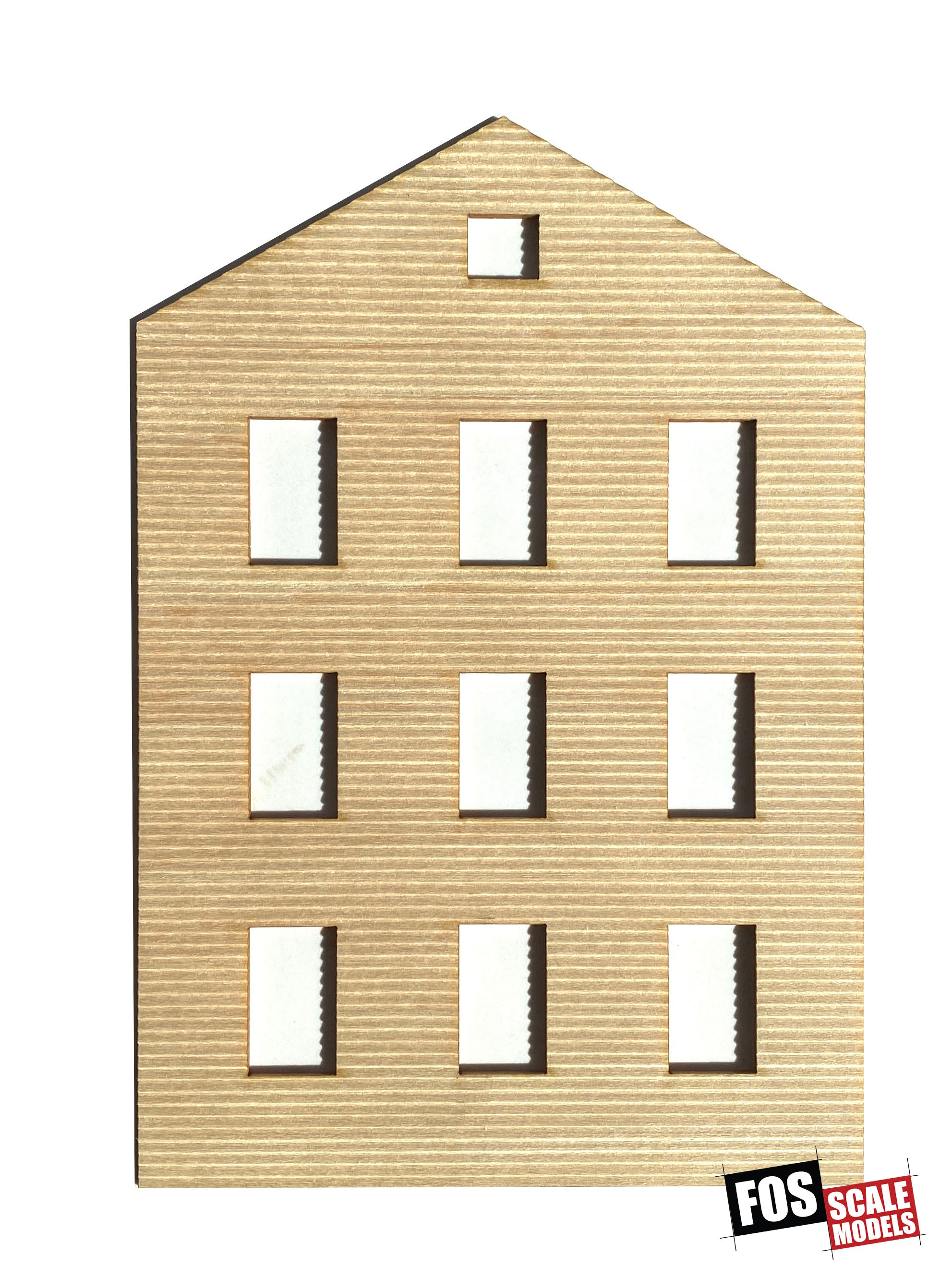 CLAPBOARD WALL SECTION - C101 HO SCALE