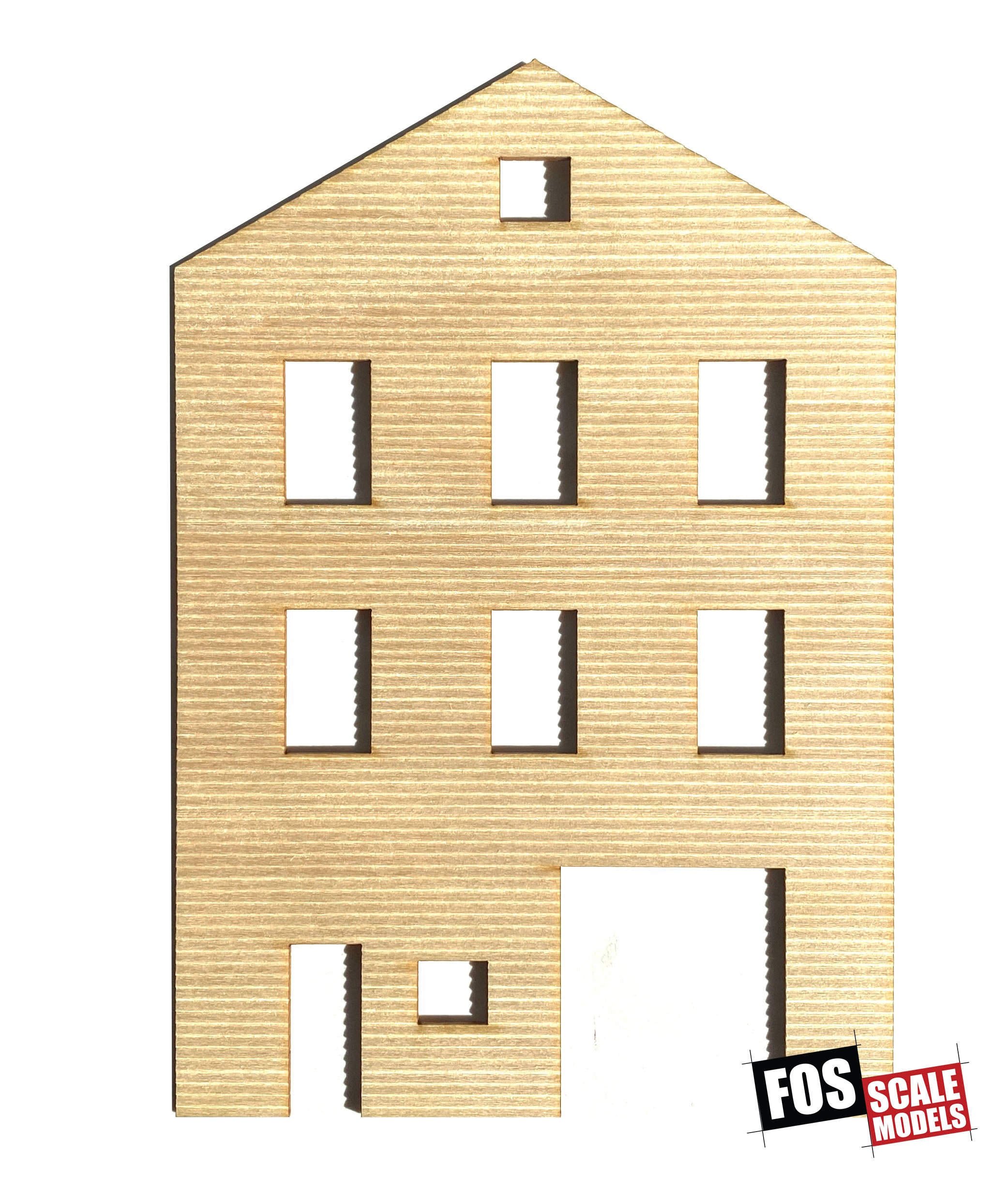CLAPBOARD WALL SECTION - C102 HO SCALE