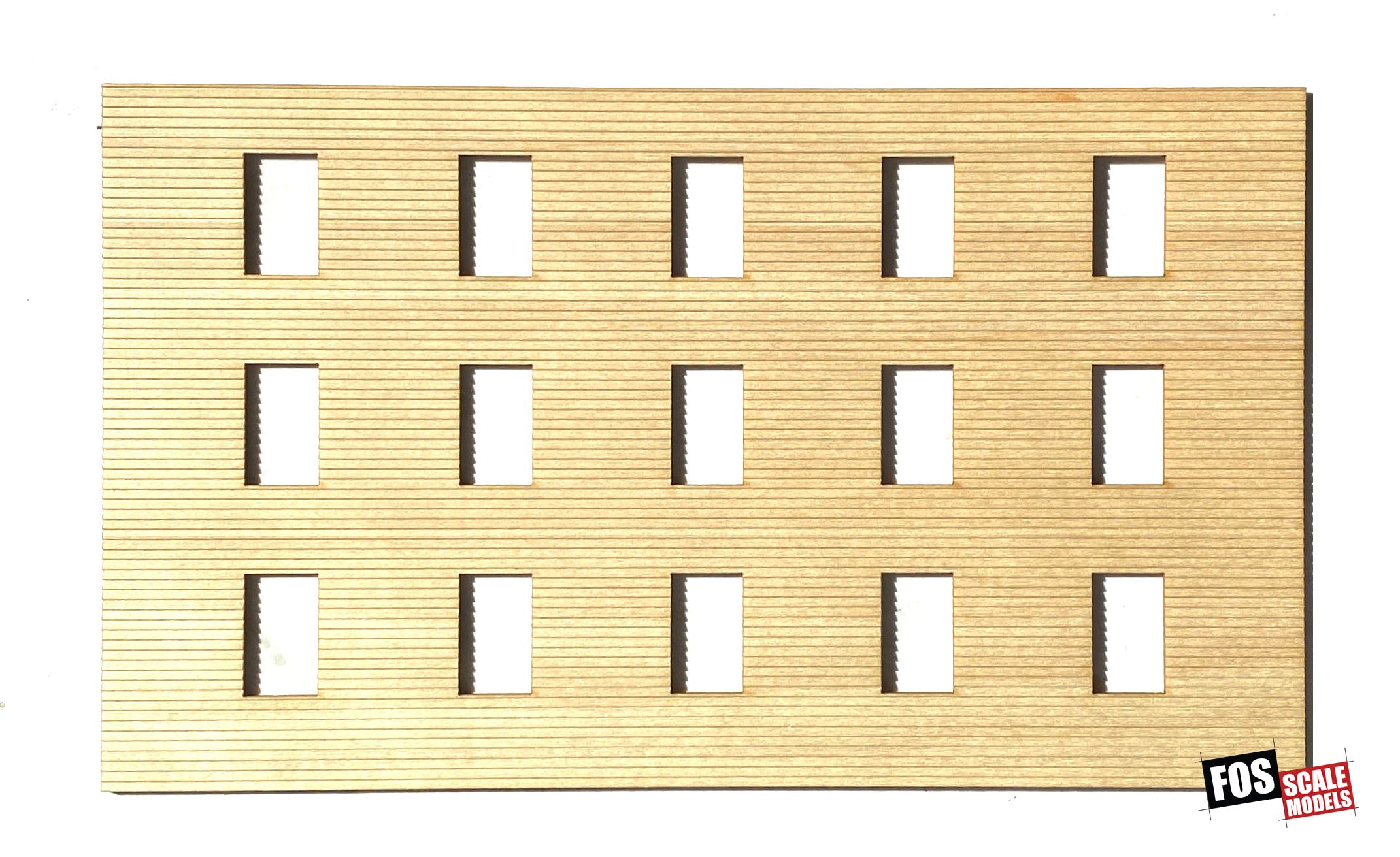 CLAPBOARD WALL SECTION - C104 HO SCALE