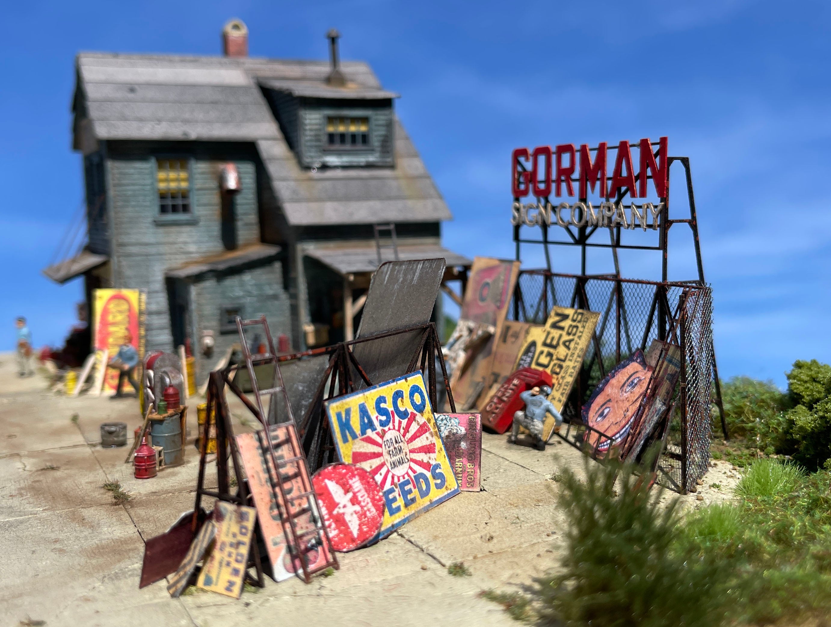 Gorman Sign Co. - HO Scale Kit