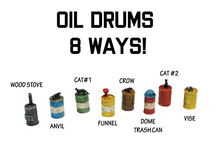 Load image into Gallery viewer, Oil Drums-8 Ways - Resin Detail Part HO Scale