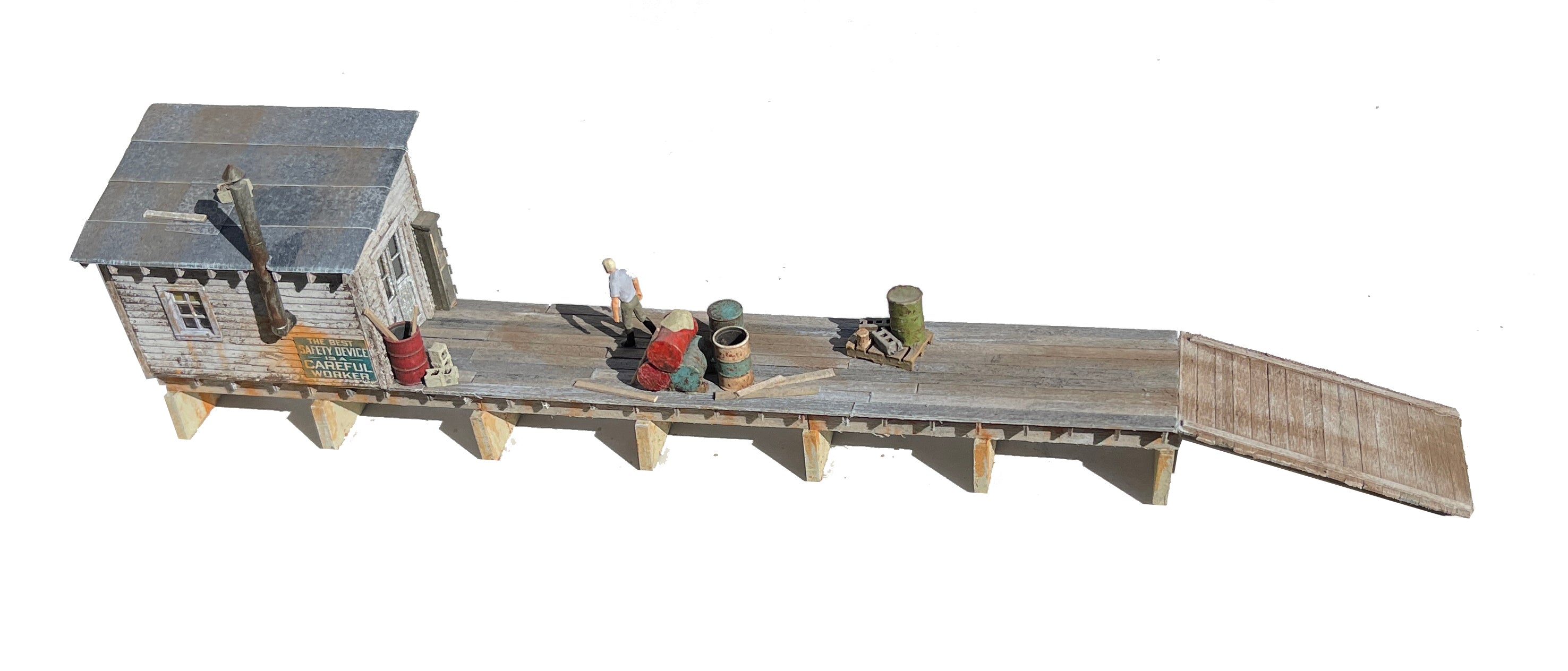 Canal St. Freight Dock - HO Scale Kit