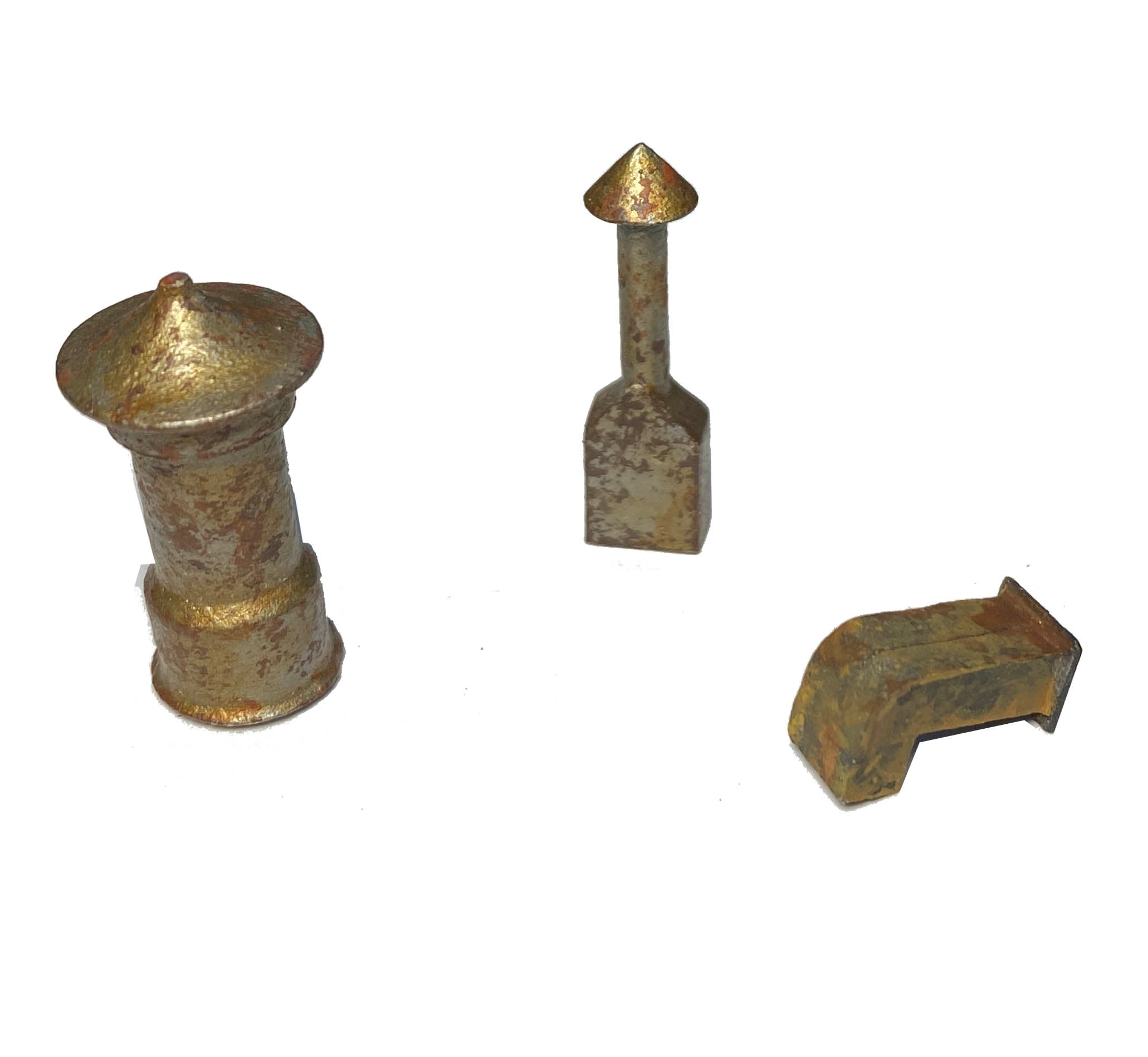 Assorted Vents "A"- Metal Detail Part HO Scale