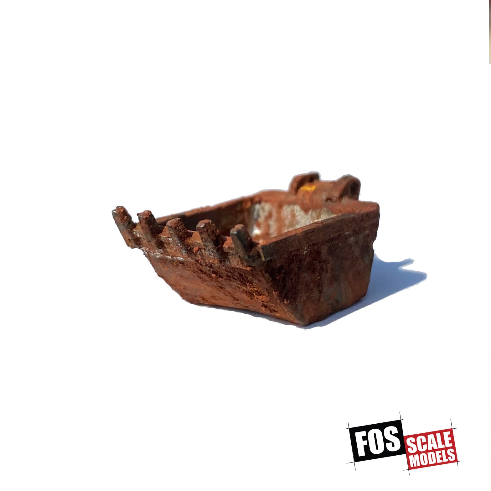 Excavator Bucket - Metal Detail Part HO Scale