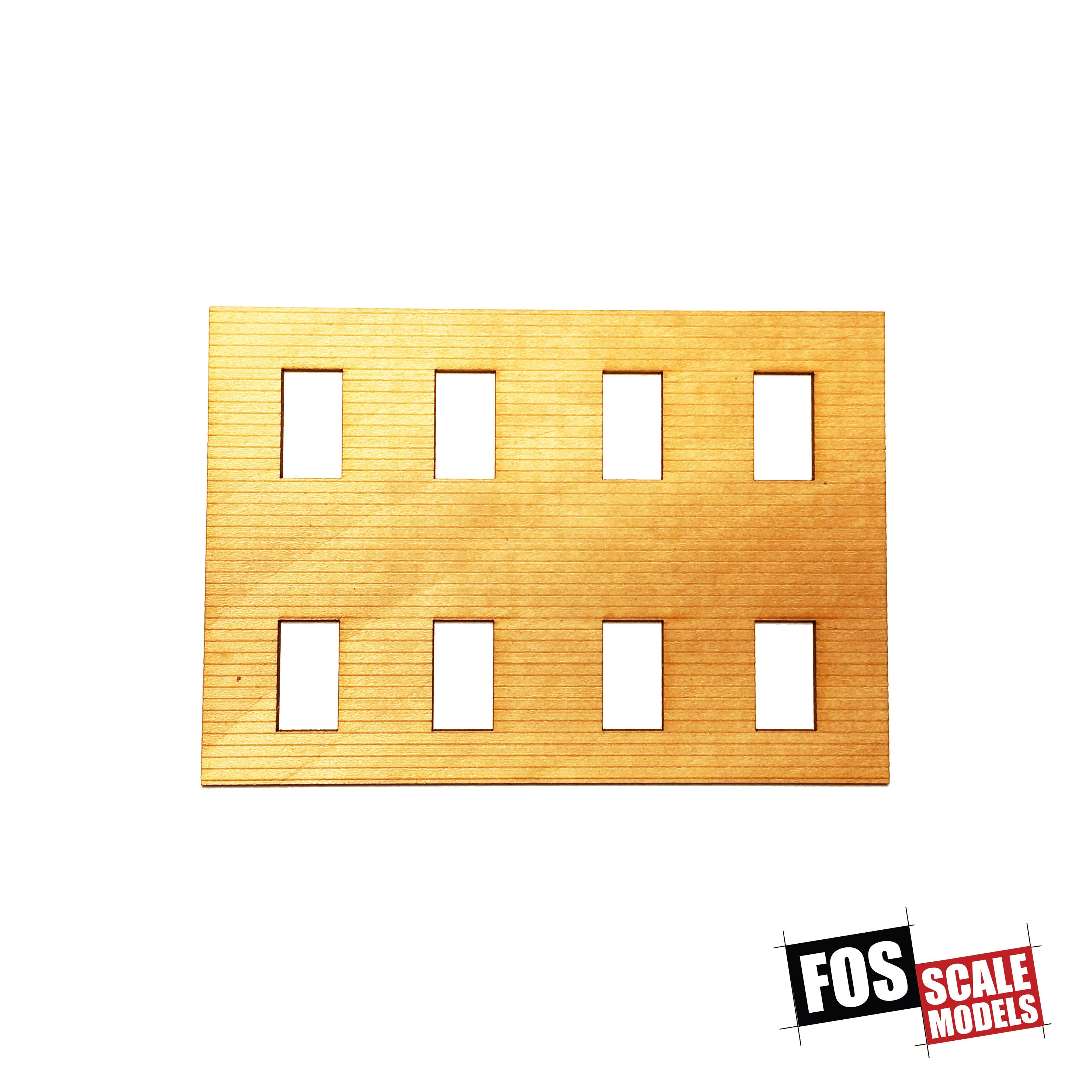 CLAPBOARD WALL SECTION - A 106 HO SCALE