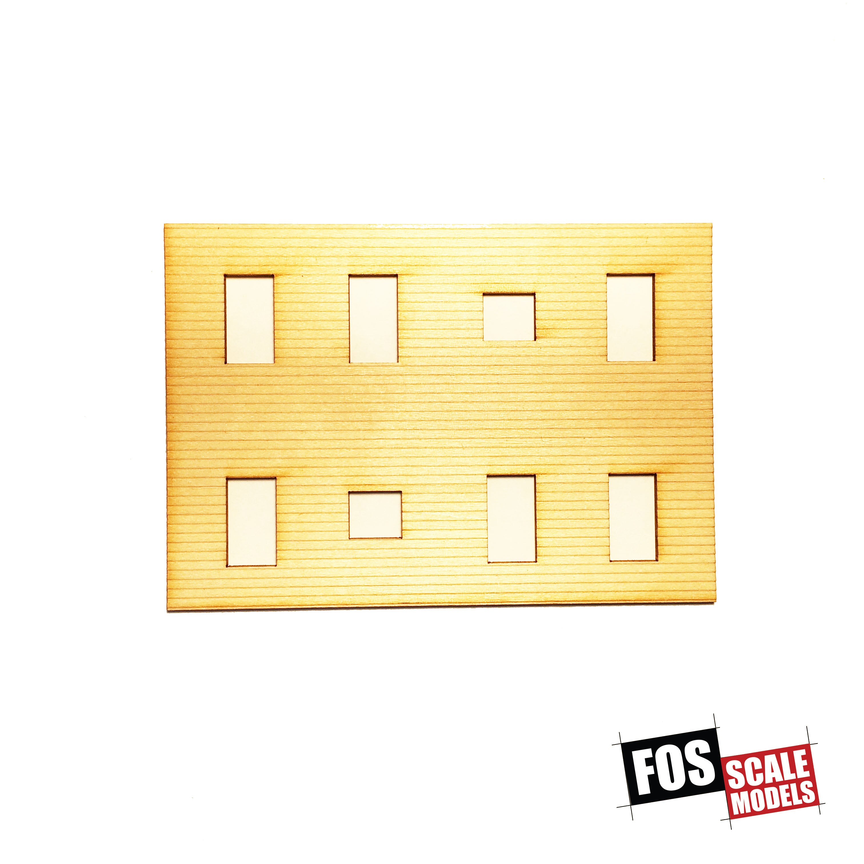 CLAPBOARD WALL SECTION - A 108 HO SCALE