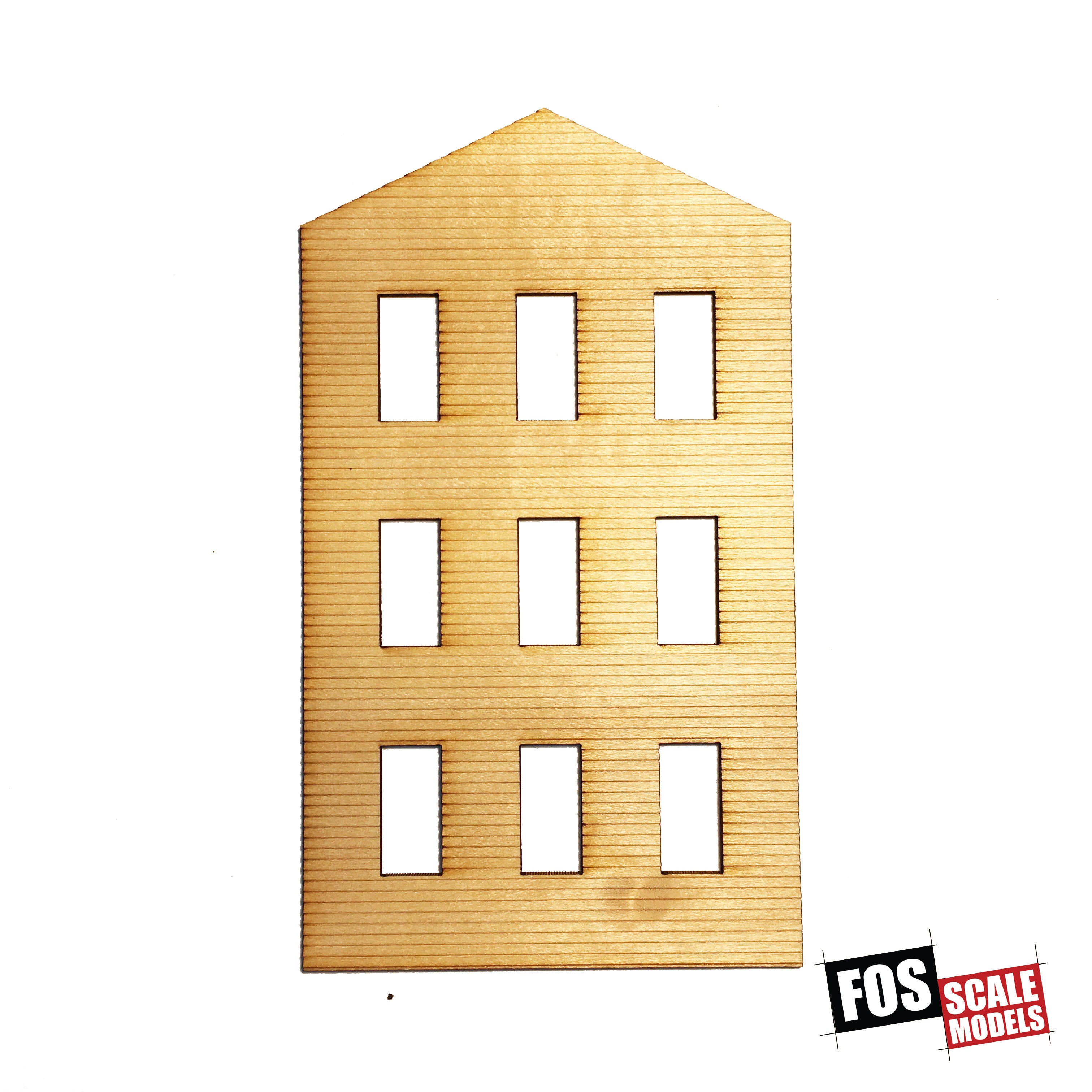 CLAPBOARD WALL SECTION - B 203 HO SCALE