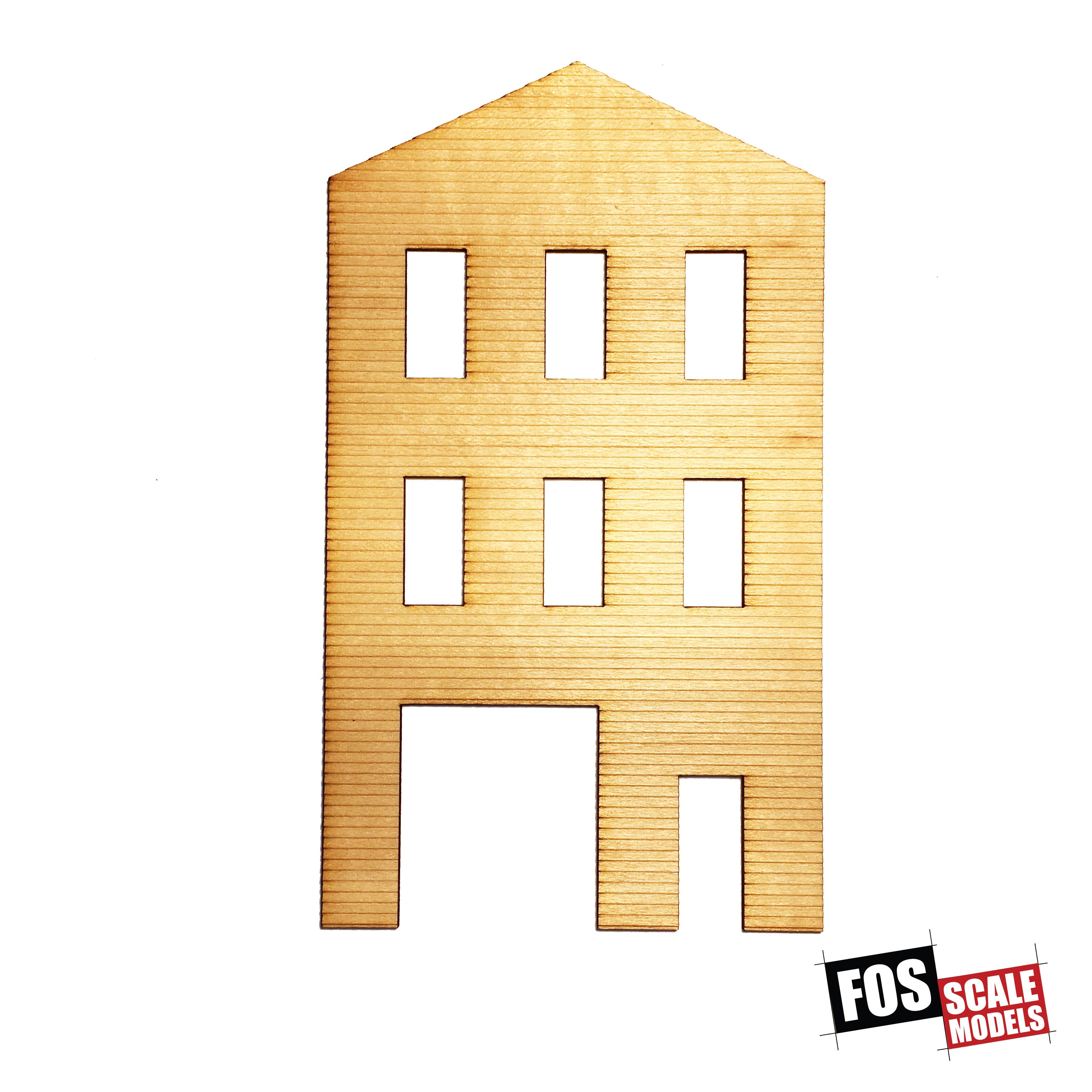 CLAPBOARD WALL SECTION - B 202 HO SCALE